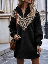 Women Printed Hooded Padded Dress